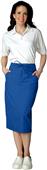 Adar Womens Mid-Calf Length Drawstring Skirt Adar Womens Mid-Calf Length Drawstring Skirt