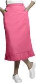 Adar Womens Pleat Flounce Skirt