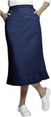 Adar Womens Pleat Flounce Skirt