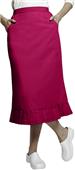 Adar Womens Pleat Flounce Skirt Adar Womens Pleat Flounce Skirt