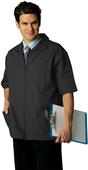 Adar Mens Zippered Short Sleeve Jacket