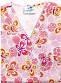Adar Womens V-Neck Tunic Scrub Top - 204