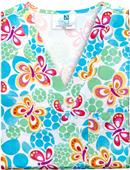 Adar Womens V-Neck Tunic Scrub Top - 205