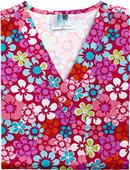 Adar Womens V-Neck Tunic Scrub Top - 207