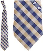 Eagles Wing NCAA Georgia Tech Woven Poly Check Tie