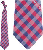 Eagles Wings NCAA Mississippi Woven Poly Check Tie