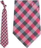 Eagles Wings NCAA Texas Tech Woven Poly Check Tie
