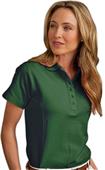Hartwell 3015 Columbia Ladies' SS Cotton Polo