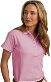 Hartwell 3015 Columbia Ladies' SS Cotton Pink Polo