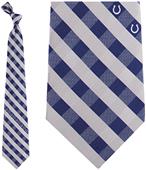 Eagles Wings NFL Colts Woven Poly Check Tie