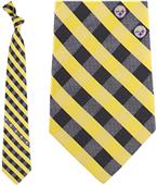 Eagles Wings NFL Steelers Woven Poly Check Tie