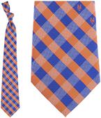 Eagles Wings MLB Mets Woven Poly Check Tie