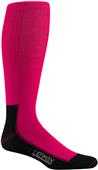 Wigwam Pink Snow Whisper Pro Knee Adult Socks