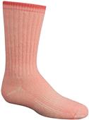 Wigwam Pink Youth Merino Comfort Hiker Crew Socks