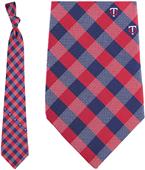 Eagles Wings MLB Twins Woven Poly Check Tie