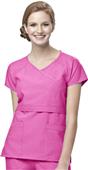 WonderWink Four-Stretch Raglan Sleeve Scrub Top