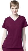 WonderWink Four-Stretch Y-Neck Scrub Top WonderWink Four-Stretch Y-Neck Scrub Top