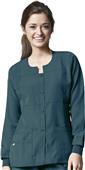 WonderWink Four-Stretch Sporty Scrub Jacket WonderWink Four-Stretch Sporty Scrub Jacket
