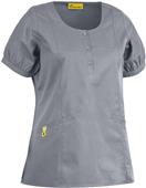 WonderWink Mink Fashion Round Neck Top