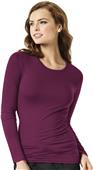WonderWink Layers Womens Silky Long Sleeve Tee WonderWink Layers Womens Silky Long Sleeve Tee