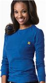 WonderWink Layers Washed Cotton Long Sleeve Tee