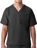 WonderWink Mens Raglan Solid 5 Pocket Top WonderWink Mens Raglan Solid 5 Pocket Top