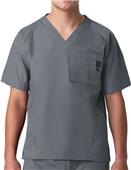 WonderWink Mens Raglan Solid 5 Pocket Top WonderWink Mens Raglan Solid 5 Pocket Top