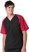 WonderWink Men's Raglan Block 5 Pocket Scrub Top WonderWink Men's Raglan Block 5 Pocket Scrub Top