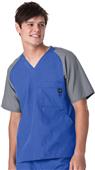 WonderWink Men's Raglan Block 5 Pocket Scrub Top WonderWink Men's Raglan Block 5 Pocket Scrub Top