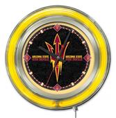 Holland Arizona State University Neon Logo Clock Holland Arizona State University Neon Logo Clock