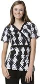 WonderWink Roll-On Mock Wrap Scrub Top
