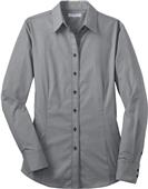 Red House Ladies Mini-Check Button-Down Shirts