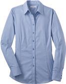 Red House Ladies Mini-Check Button-Down Shirts