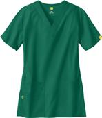 WonderWink The Bravo Lady Fit V-Neck Scrub Top WonderWink The Bravo Lady Fit V-Neck Scrub Top