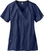 WonderWink The Charllie Lady Fit Y-Neck Scrub Top WonderWink The Charllie Lady Fit Y-Neck Scrub Top