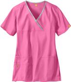 WonderWink The Charllie Lady Fit Y-Neck Scrub Top WonderWink The Charllie Lady Fit Y-Neck Scrub Top