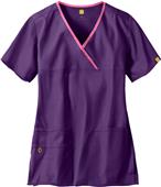 WonderWink The Charllie Lady Fit Y-Neck Scrub Top WonderWink The Charllie Lady Fit Y-Neck Scrub Top