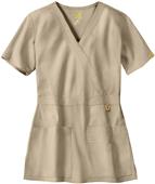 WonderWink The Golf Lady Fit Mock Wrap Scrub Top WonderWink The Golf Lady Fit Mock Wrap Scrub Top