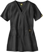 WonderWink The Golf Lady Fit Mock Wrap Scrub Top