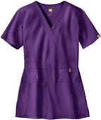 WonderWink The Golf Lady Fit Mock Wrap Scrub Top WonderWink The Golf Lady Fit Mock Wrap Scrub Top