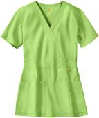 WonderWink The Golf Lady Fit Mock Wrap Scrub Top WonderWink The Golf Lady Fit Mock Wrap Scrub Top
