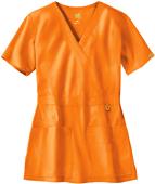 WonderWink The Golf Lady Fit Mock Wrap Scrub Top WonderWink The Golf Lady Fit Mock Wrap Scrub Top