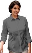 Red House Ladies 3/4 Sleeve Pinpoint Oxford Shirts