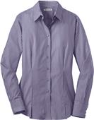 Red House Ladies Stripe Pinpoint Oxford Shirts