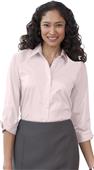 Red House Pink Ladies 3/4 Sleeve Dobby Shirts