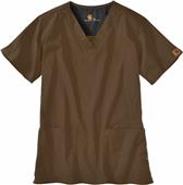 Carhartt Women's V-Neck Two-Pocket Scrub Top Carhartt Women's V-Neck Two-Pocket Scrub Top