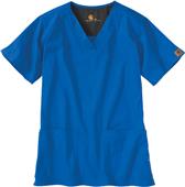 Carhartt Women's V-Neck Two-Pocket Scrub Top