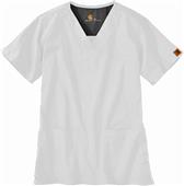 Carhartt Women's V-Neck Two-Pocket Scrub Top
