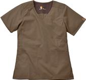 Carhartt Women's Mock Wrap Two-Pocket Scrub Top Carhartt Women's Mock Wrap Two-Pocket Scrub Top