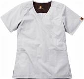 Carhartt Women's Mock Wrap Two-Pocket Scrub Top